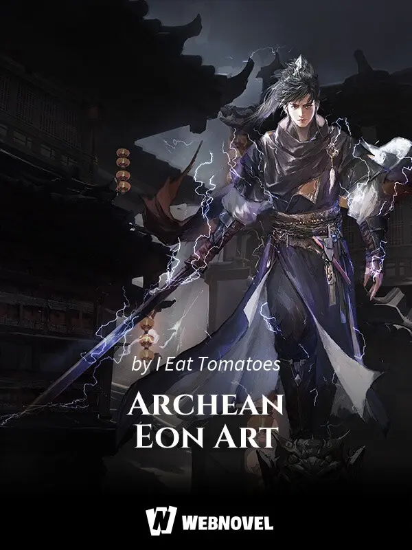 Novel cover for Archean Eon Art
