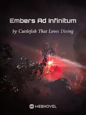 Novel cover for Embers Ad Infinitum